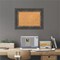 Cork Board, Bark Rustic Frame - Bulletin Board, Organization Board, Pin Board